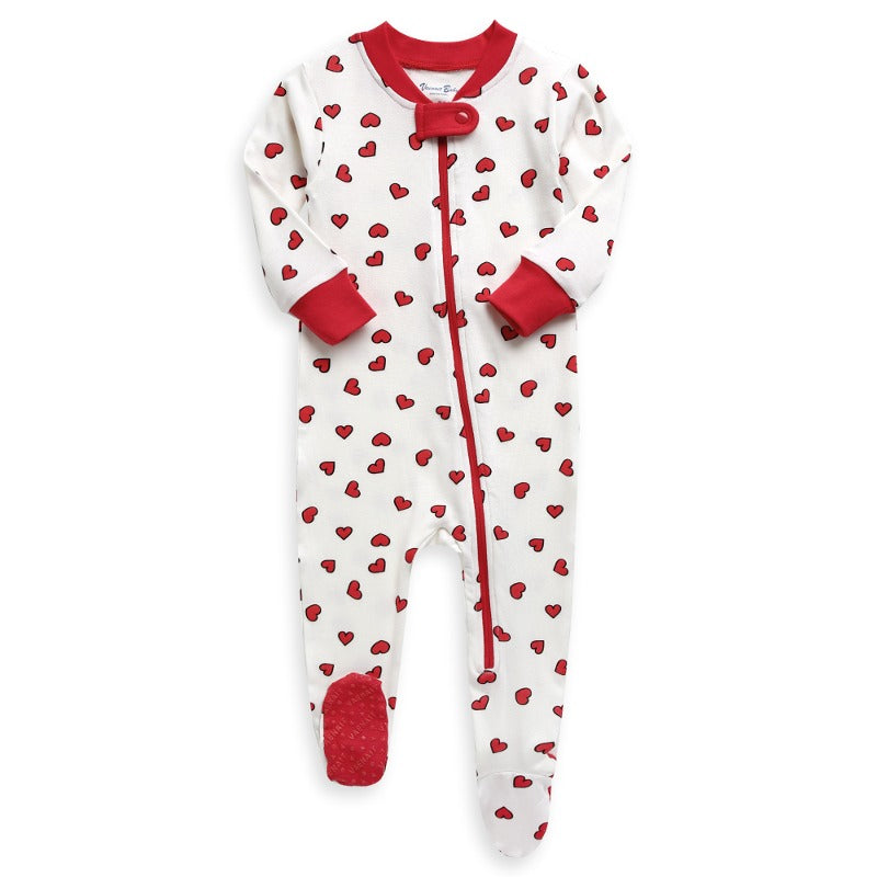 Heartpop Modal Footed Pajama