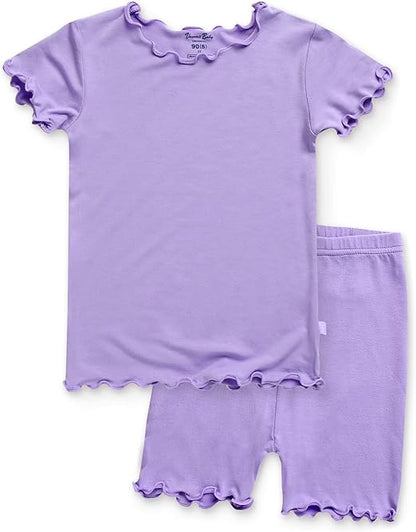 Essentials Viscose Short Sleeve Shirring Set