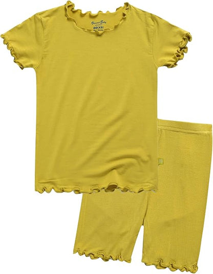 Essentials Viscose Short Sleeve Shirring Set