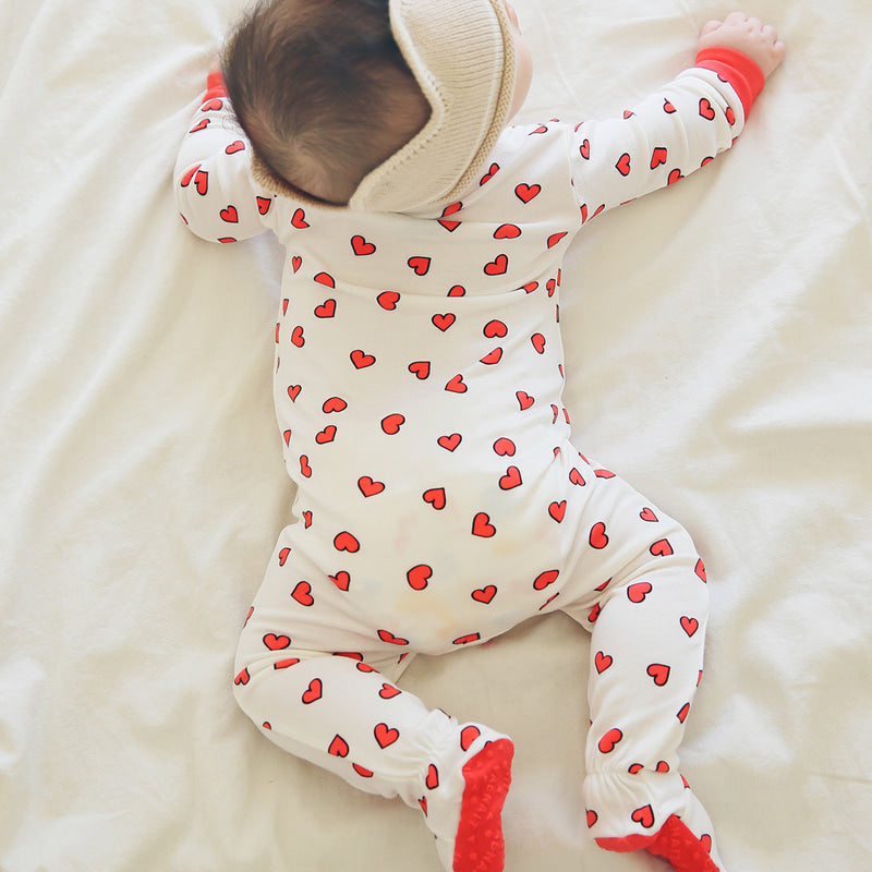 Heartpop Modal Footed Pajama
