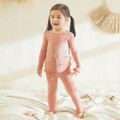 Wind Flower Long Sleeve Shirring