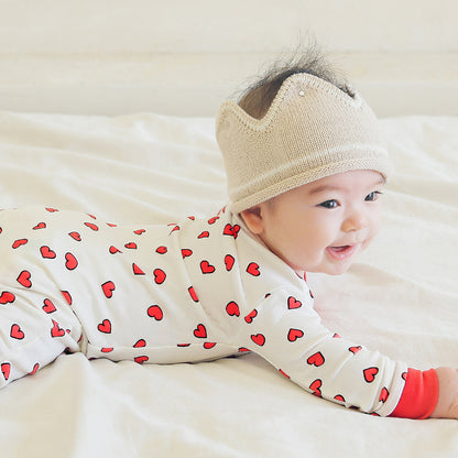 Heartpop Modal Footed Pajama