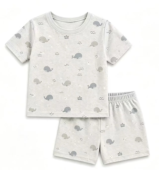 TomatoMaster Construction Truck Cotton Short Sleeve Set, wholesale
