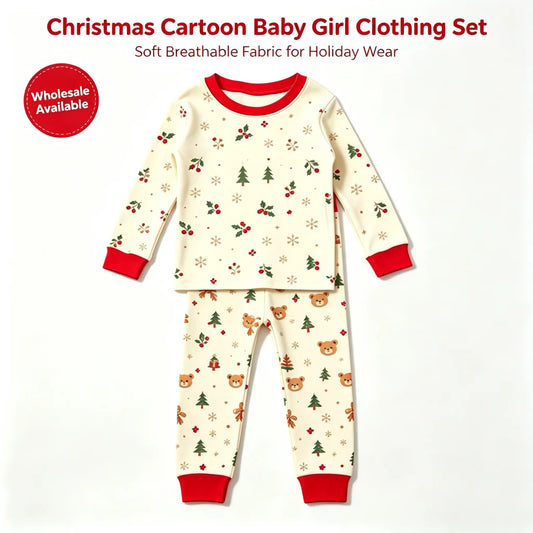 TomatoMaster Cotton Long Sleeve Kids Homewear Set, wholesale