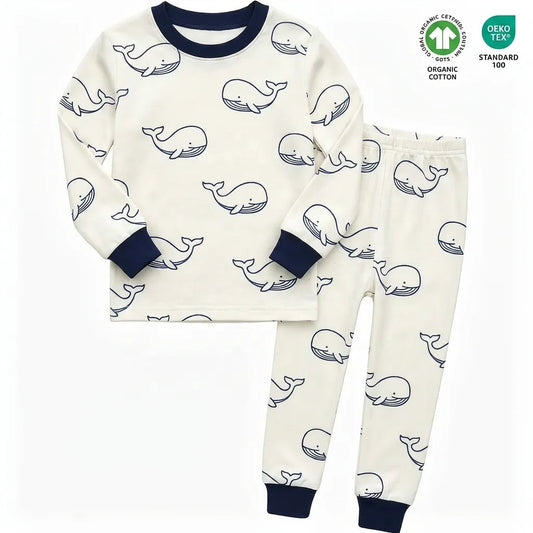TomatoMaster Construction Print Cotton Baby Set, OEKO-TEX, wholesale