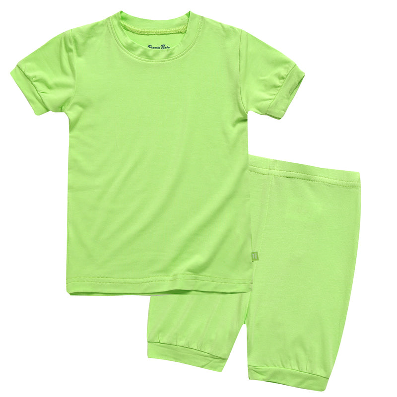 Essentials Viscose Short Sleeve Set 01