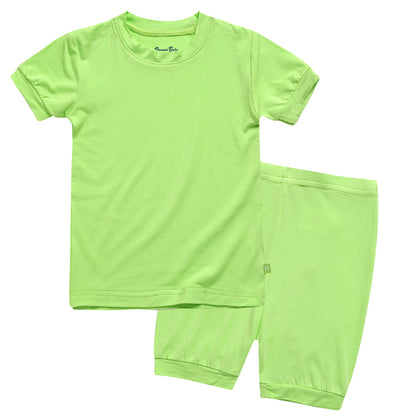 Essentials Viscose Short Sleeve Set 01