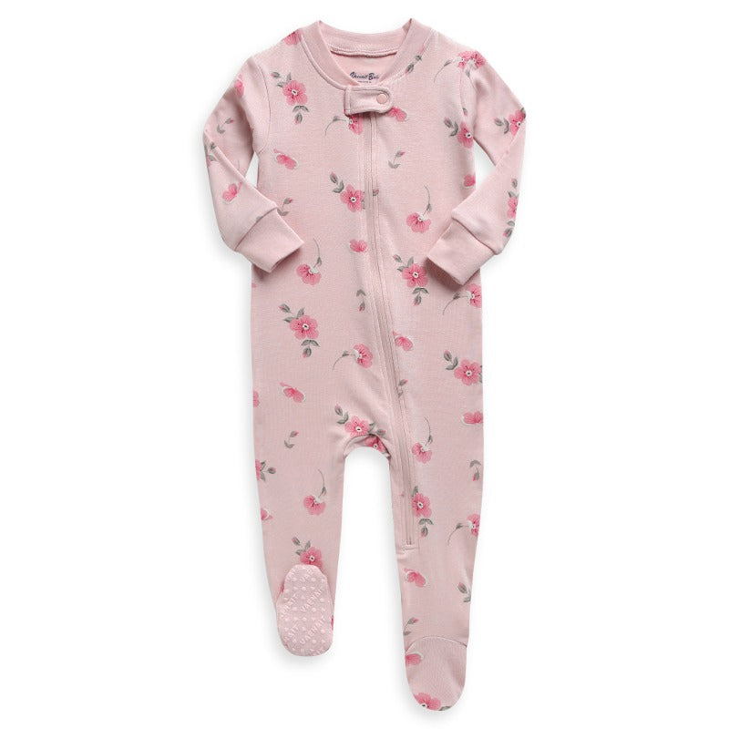 Romantic Rose Modal Footed Pajama