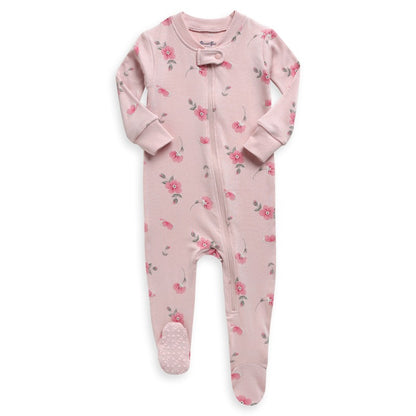 Romantic Rose Modal Footed Pajama
